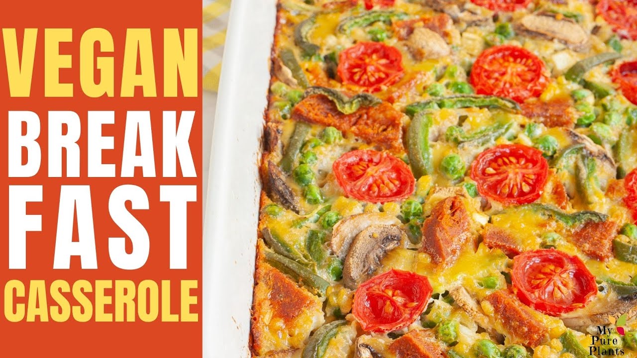 Vegan Breakfast Casserole (Gluten-free)