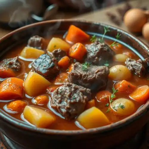 flavorful beef stew