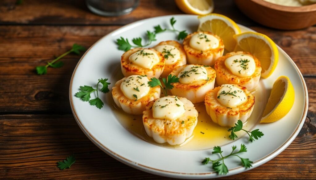 baked scallops garlic butter baked scallops garlic butter