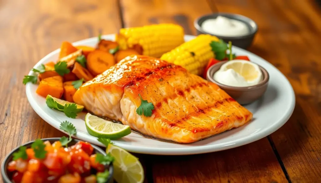 Mexican Salmon Serving Suggestions