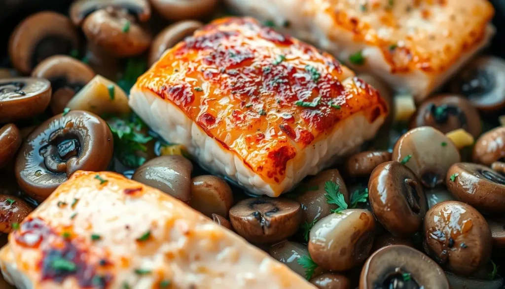 salmon and mushroom recipe-1