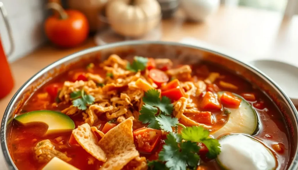 Spicy Mexican Chicken Soup