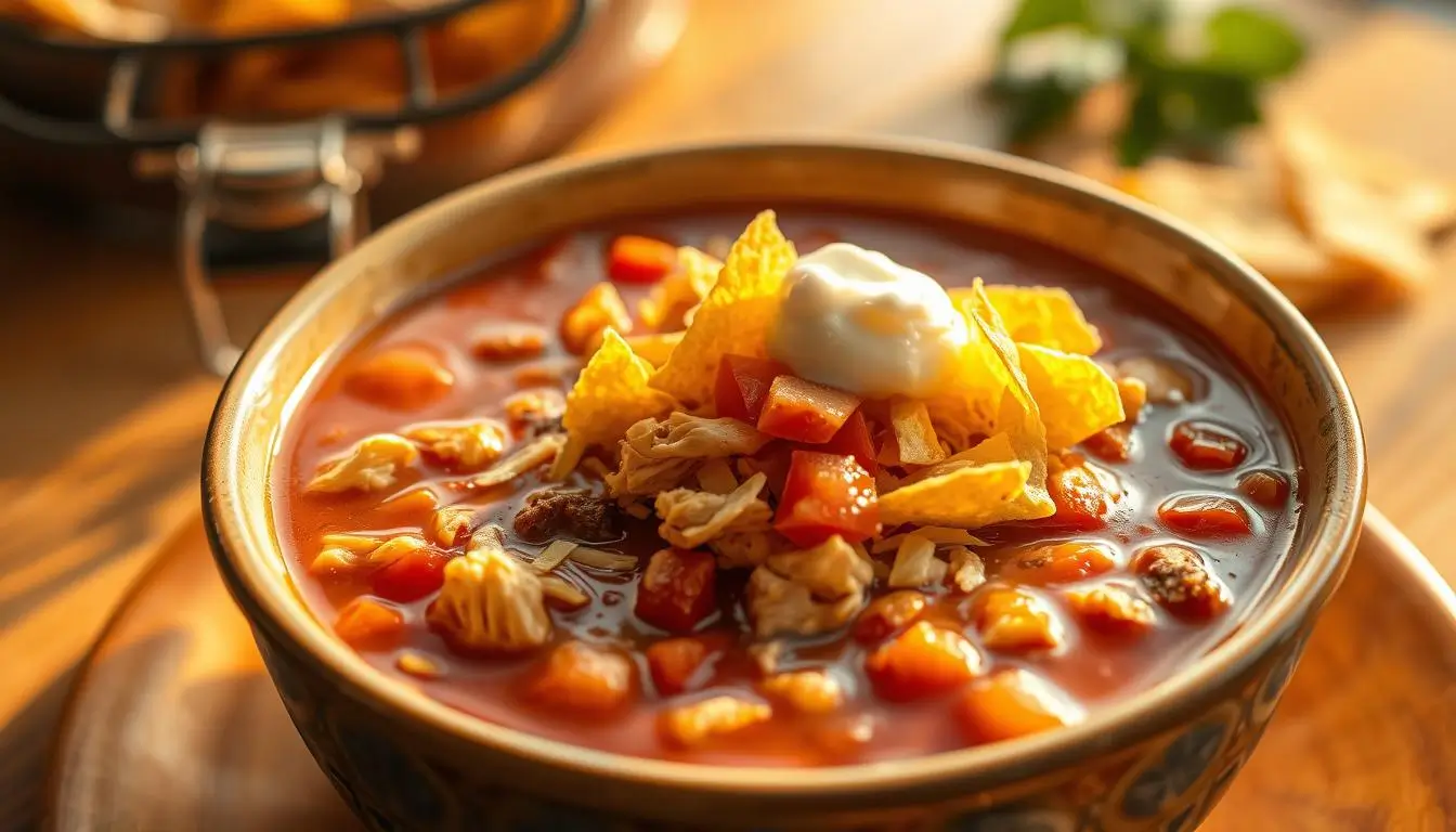 chicken taco soup recipe