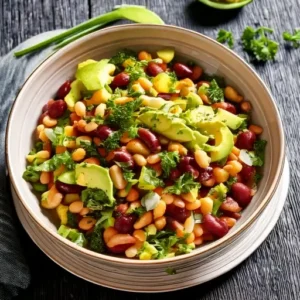 dense bean salad recipe ingredients