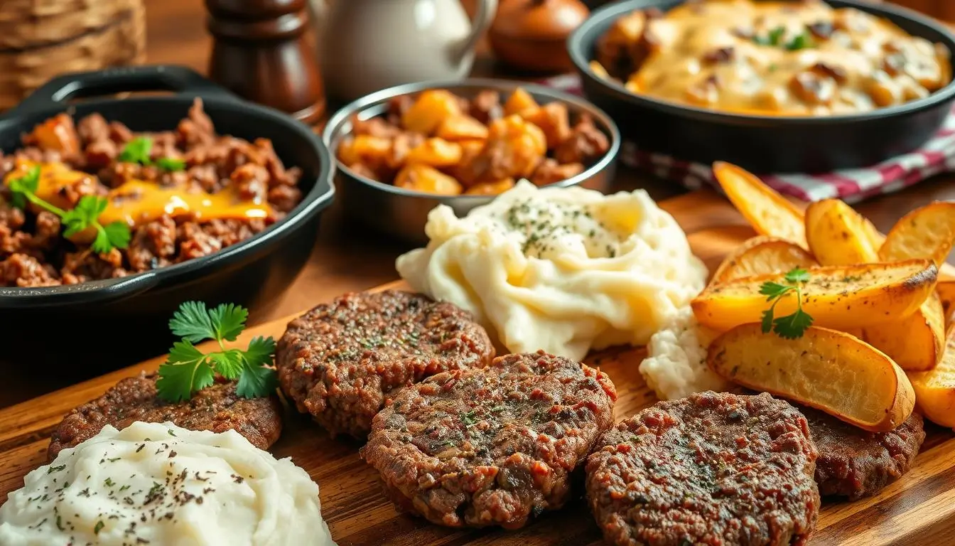 ground beef and potato recipes
