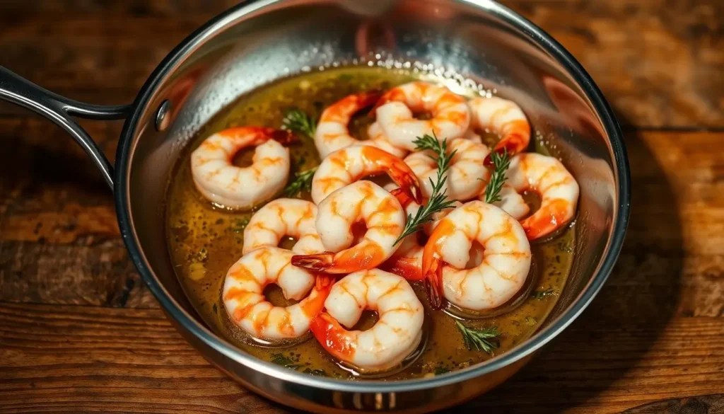 sauteed shrimp recipes in a pan