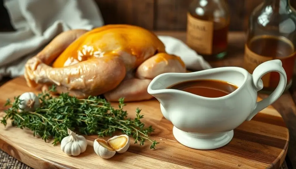 Chicken and Gravy Ingredients
