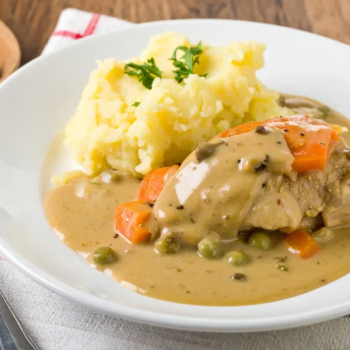Chicken and Gravy Recipe ingredients
