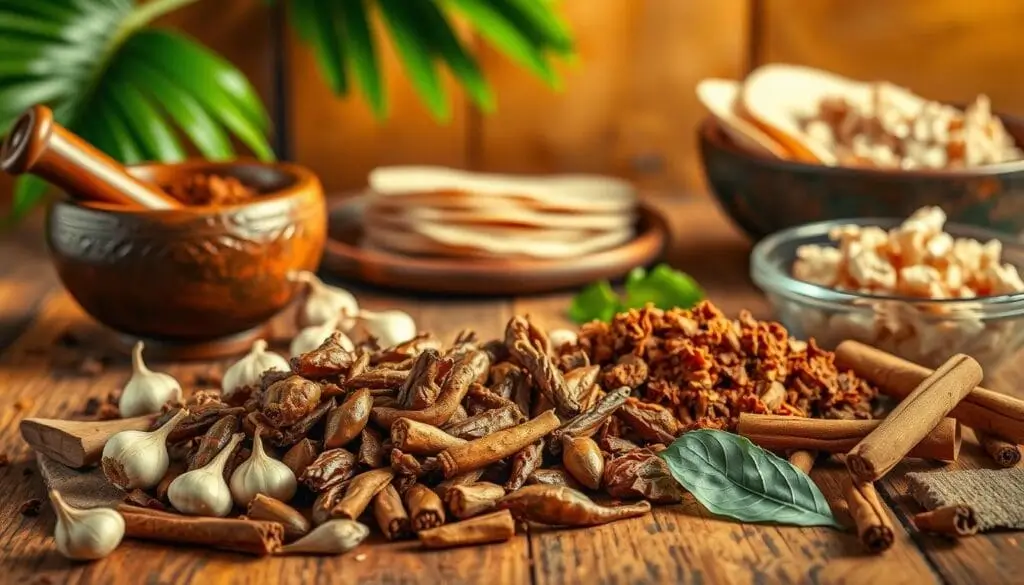 Homemade Chicken Mole Ingredients