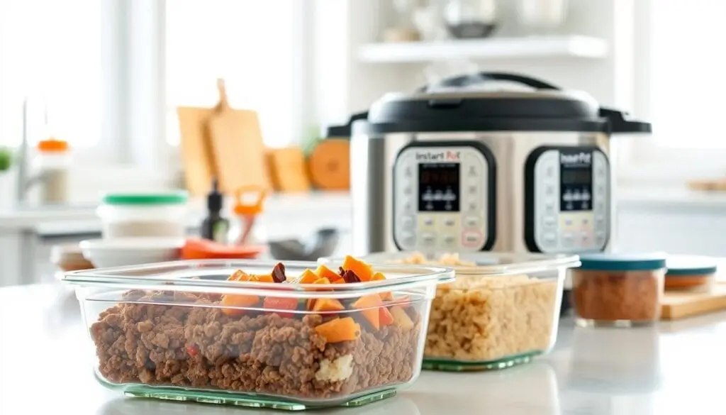 Instant Pot Ground Beef Meal Prep