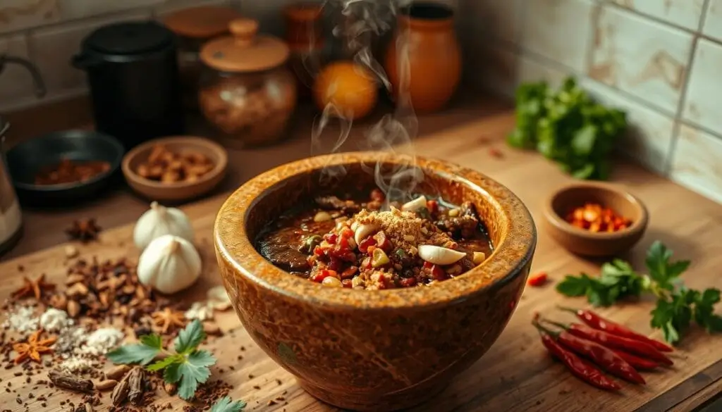 Mole Sauce Preparation