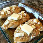 Famous Butter Chicken baked with crispy butter crust