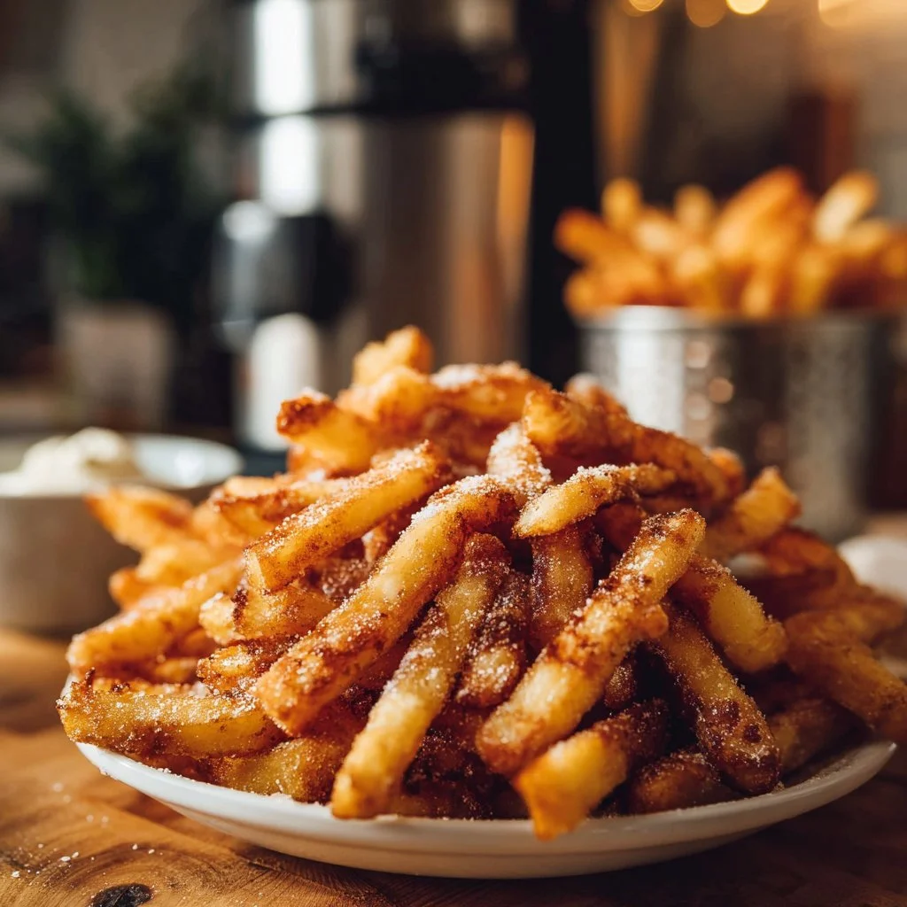 Air Fryer Apple Fries